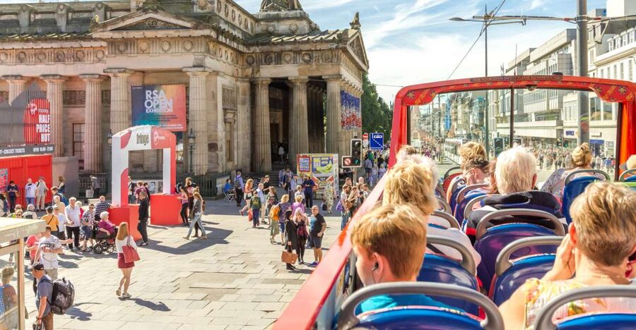 Edinburgh: Royal Attractions with Hop-On Hop-Off Bus Tours - Waterloo Place to Everywhere: How the Hop-On Hop-Off Bus Works