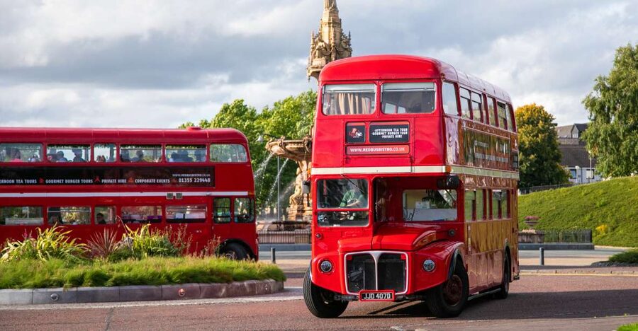 Edinburgh: Vintage Bus Tour with Afternoon Tea or Gin - Key highlights worth booking for
