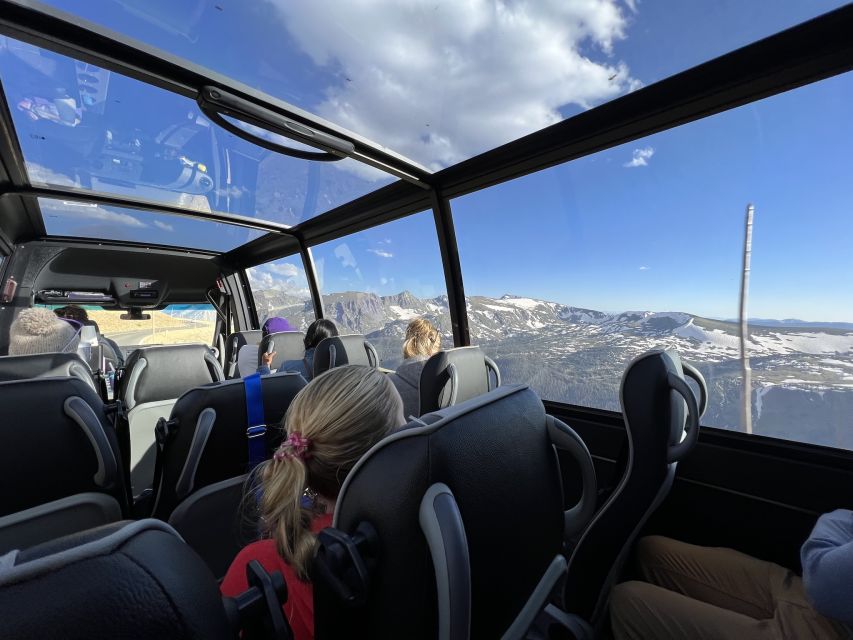 Estes Park: Rocky Mountain National Park Glass-Top Bus Tour - Key things you’ll notice right away