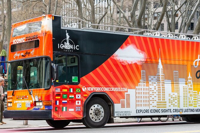 Express Sightseeing Bus Tour with Statue of Liberty Cruise Combo - Greenwich Village arch and SoHo streets you can spot in motion