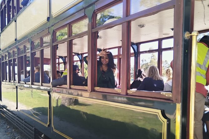 Franschhoek Wine Tram Hop On Hop Off Tour - At the Franschhoek Wine Tram terminal: how the ticket moment works
