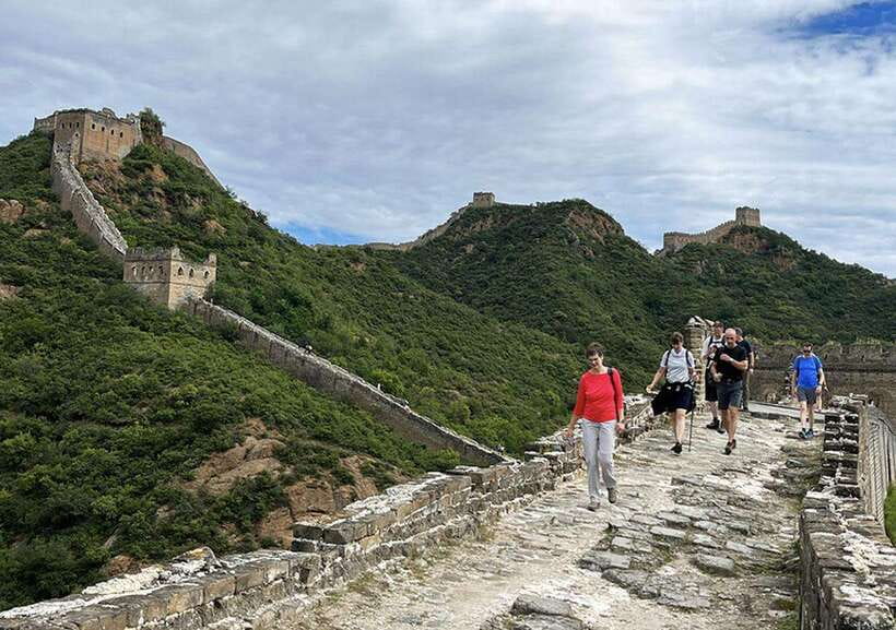 From Beijing: JinShanLing Great Wall Bus Tour with Ticket - Getting to the meetup: Dongzhimen Station Exit B (and the MuBus staff)