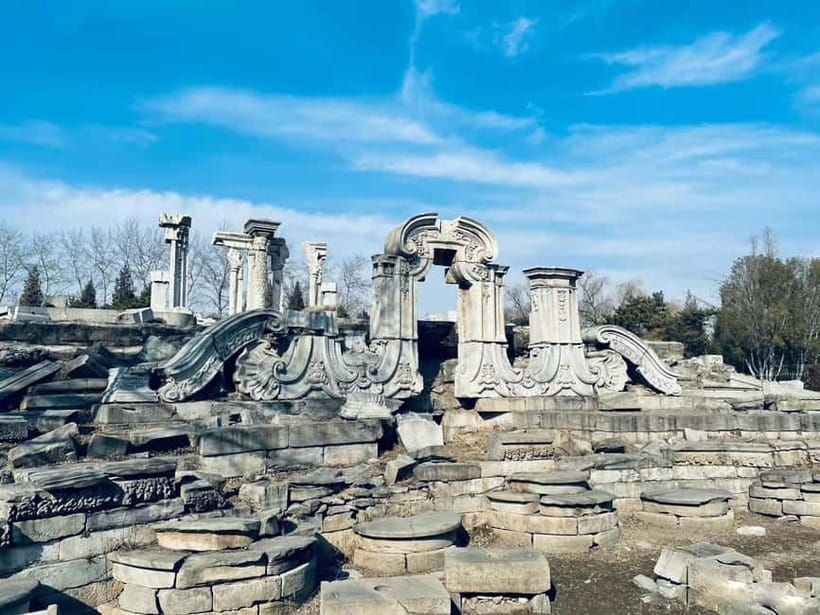 From Beijing：Mutianyu Great Wall+2 Summer Palaces Bus Tour - Meet at Hepingxiqiao Station and Ride the Air-Conditioned Bus