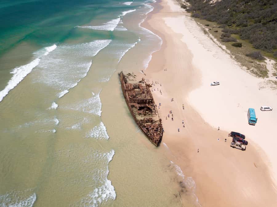 From Hervey Bay: K'gari, Fraser Island Full-Day Coach Tour - Lake McKenzie: the swim stop that turns a tour into a memory