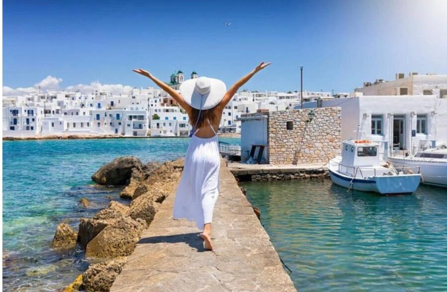 From Paros: Paros Island Bus Tour and Boat Trip to Antiparos - Pickup reality in Paros: plan to be ready on time