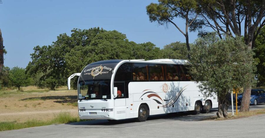 From Rhodes: Bus Tour to Lindos and the Seven Springs - Seven Springs: Walking Through a 186m Tunnel to a Lake