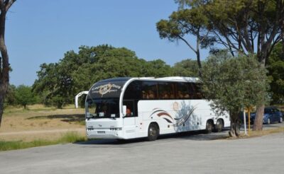 From Rhodes: Bus Tour to Lindos and the Seven Springs - Getting On The Bus: Comfortable, Timed, and Low-Stress