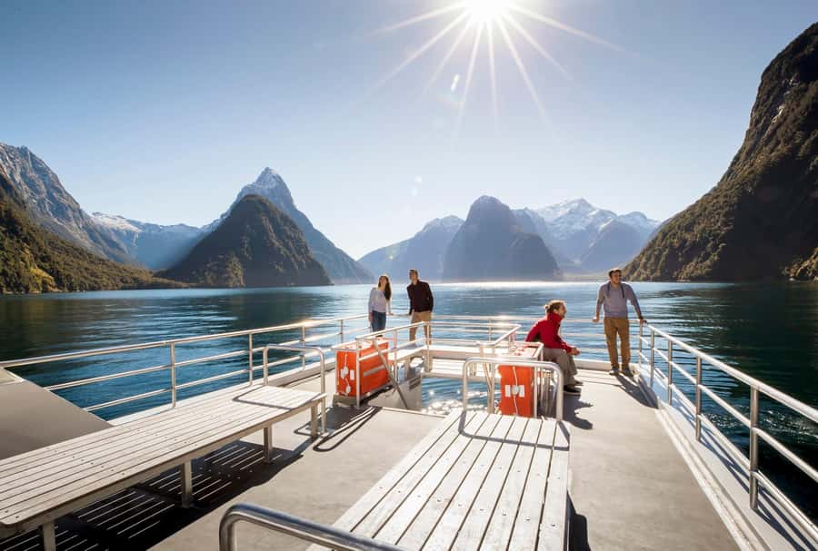 From Te Anau: Milford Sound Premium Bus Tour and Cruise - Arriving at Milford Sound: how the cruise experience starts