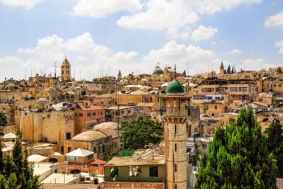 From Tel Aviv: Jerusalem Old & New City Bus Tour - Old City walking route: Jewish Quarter, Cardo, and the Armenian Quarter
