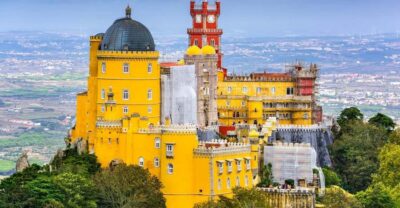 From/To Lisbon: Sintra Hop-on Hop-off Tickets + Audio Guide - Pena Palace: Color, Turrets, and What to Watch For