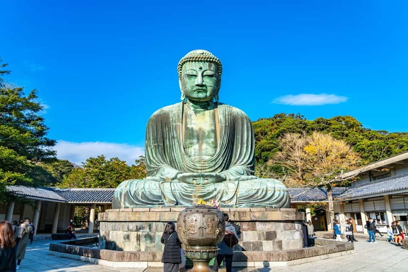 From Tokyo: Kamakura, Great Buddha, and Enoshima Bus Tour - Tsurugaoka Hachimangu Shrine: Samurai-Era Identity in a Calm Garden Setting