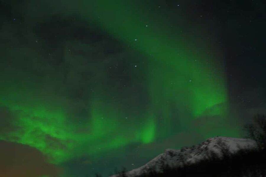 From Tromsø: Aurora Bus Tour with Snacks, Photos, and Drinks - Meet at Tromsø Bridge: Easy to Find, Built for City Hotels