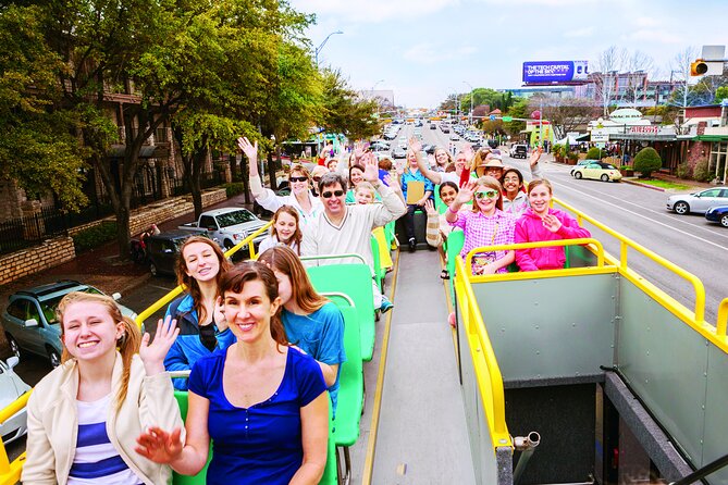 Full-Day Double Decker Austin Hop On Hop Off Sightseeing Tour - Stop 1 at 103 E 5th St: the Austin Visitor Center launchpad