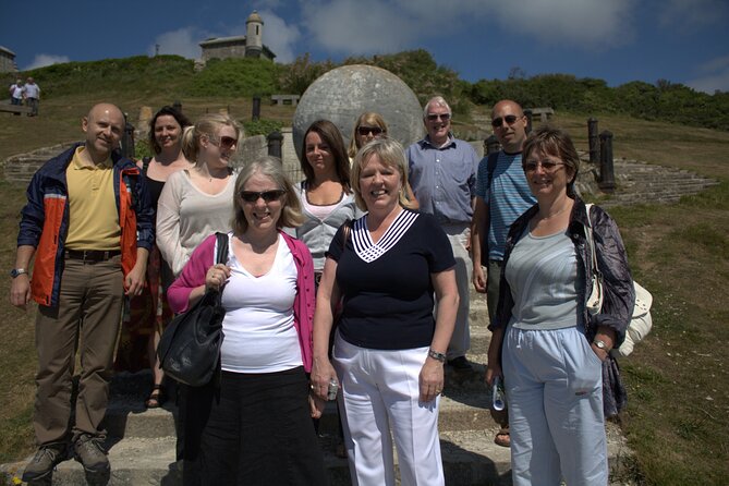 Full Day Jurassic Coast Mini-Coach Tour from Bournemouth - Studland Bay and Old Harry Rocks: sea cliffs plus a real breather