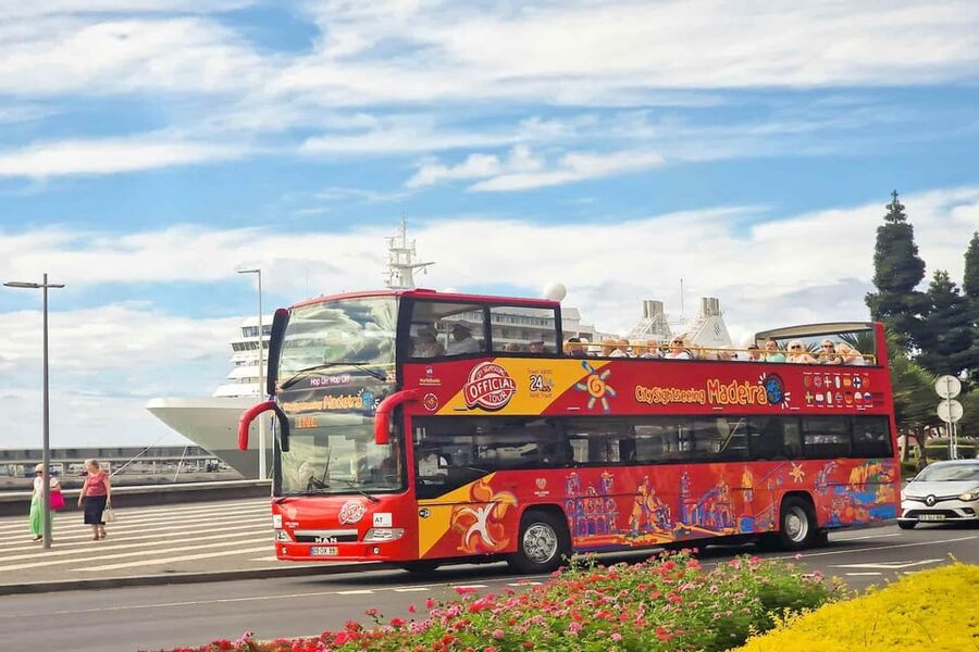 Funchal: City Sightseeing Hop-On Hop-Off Bus Tour - Blue Route: Monte, Jardim do Imperador, and the cable-car side of Madeira