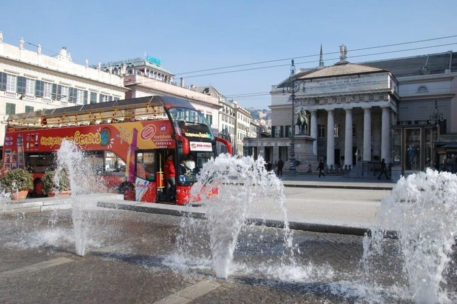 Genoa: Hop-on Hop-off Tour Ticket - The Blue Line (Coastline Route): Boccadasse, the sea side, and harbor time