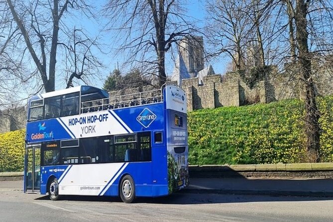 Golden Tours York Hop-on Hop-off Open Top Bus Tour with Audio Guide - Audio Guide in English: Learning While You Roll (and When You Should Expect Humor)