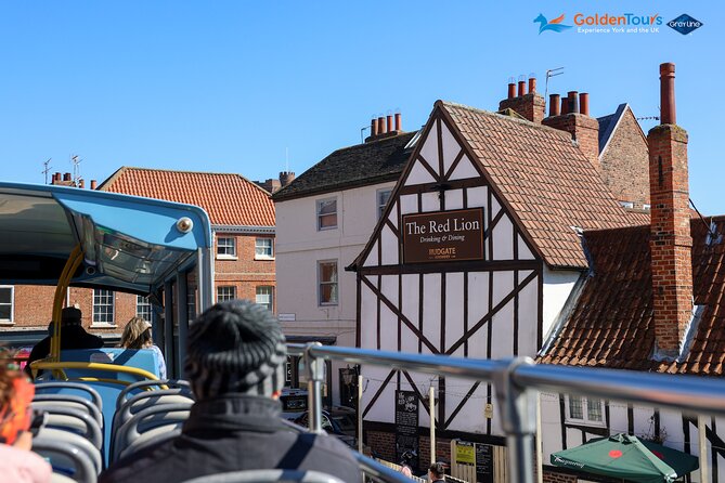 Golden Tours York Hop-on Hop-off Open Top Bus Tour with Audio Guide - Best Ways to Use 24–48 Hours of Unlimited Riding