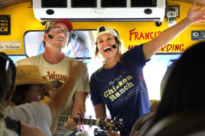 Grammy Award Winning Comedy Bus Tour - Two Drive-By Segments: Interactive Singing Instead of Traditional Stops