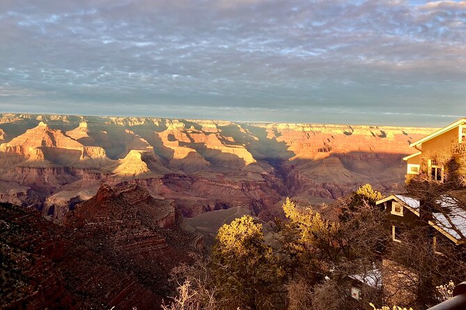 Grand Canyon National Park South Rim Small Group Bus Tour - Inside the South Rim: how Mather Point, Hopi House, and Bright Angel fit together