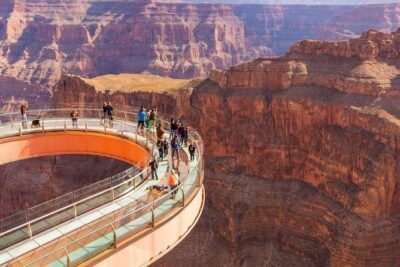 Grand Canyon West Rim Bus Tour - The Morning Drive: Mojave Desert to Mike O’Callaghan–Pat Tillman Bridge