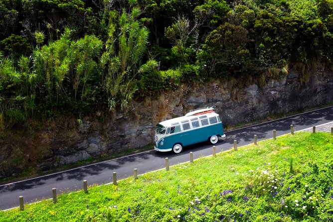 Half-Day VW Samba Private Bus Tour around Faial Island - Stop 2: Varadouro natural pools and that onsite gourmet surprise