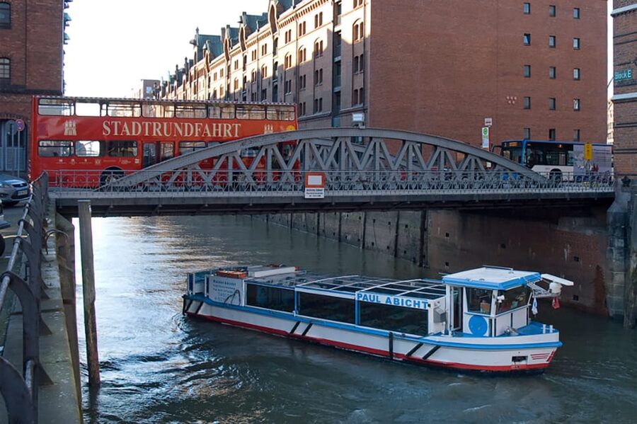 Hamburg: Harbor Cruise and Bus City Hop-On Hop-Off Tour - Where the day starts: St. Pauli Landungsbrücken and how to keep it simple