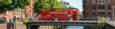 Hamburg: Harbor Cruise and Bus City Hop-On Hop-Off Tour - The bus city tour: 90 minutes of key sights from a double-decker