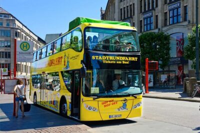 Hamburg: Hop-On Hop-Off Bus Tour Yellow Double Decker - The double-decker format: your “overview” plan for 1 day