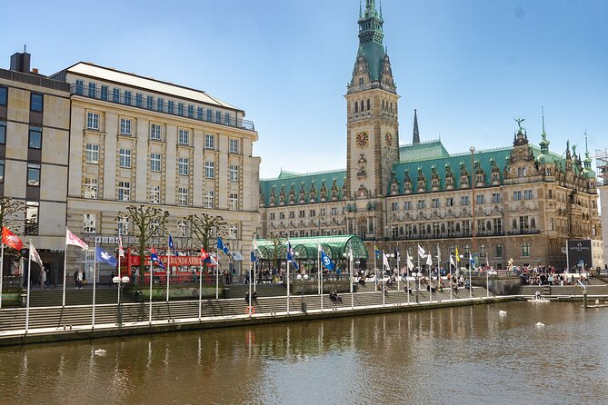 Hamburg Hop-on Hop-off Sightseeing Tour on Red Double Decker Bus - Alster Lake and the university zone: a break from bricks and cranes