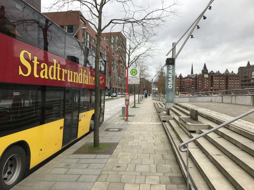 Hamburg: Line C Sightseeing Hop-On Hop-Off Bus Tour - Your multilingual audio guide: understand what you’re passing