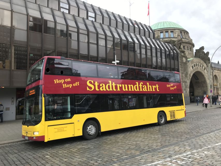 Hamburg: Line C Sightseeing Hop-On Hop-Off Bus Tour - Hafencity: where you can choose to linger
