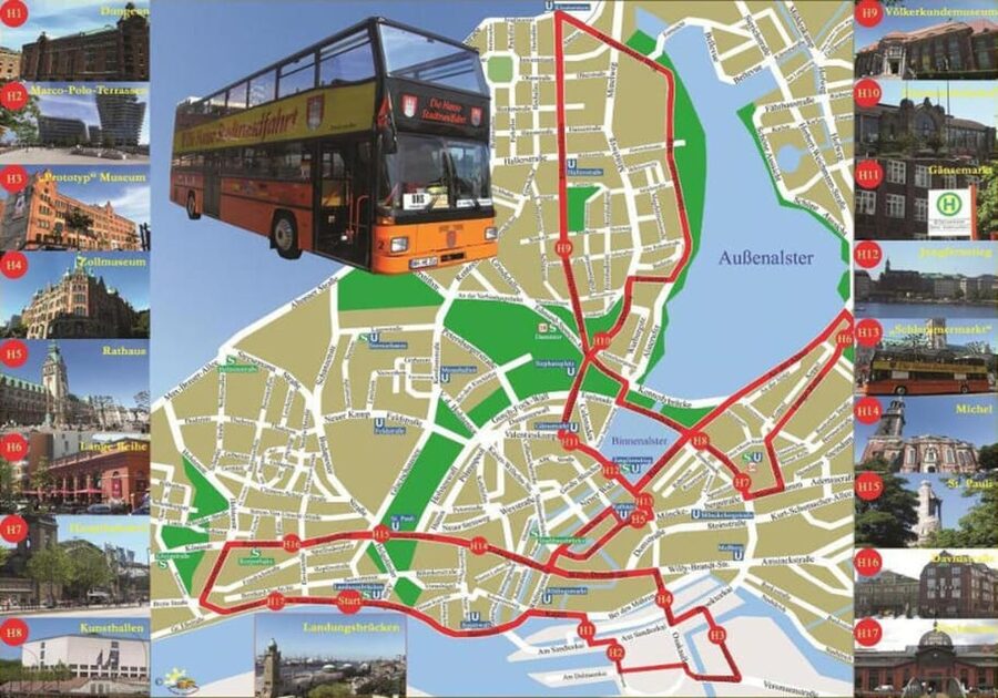 Hamburg : Line G Hop-On Hop-Off Sightseeing Tour - Price and Value: $24 for a 1-Day “Sightseeing Ticket” Mindset