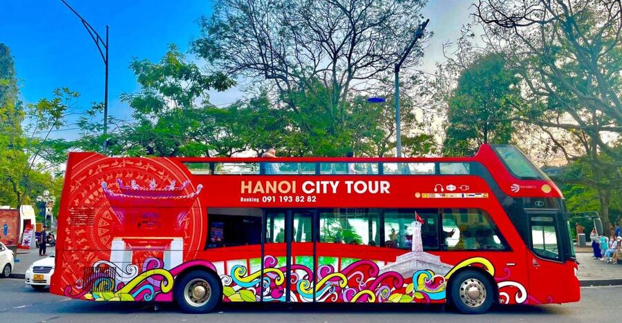Hanoi: 4 Hour Hop on Hop off Bus Tour - What the Ride Feels Like: Red Double-Decker, Open Views, Good Sound