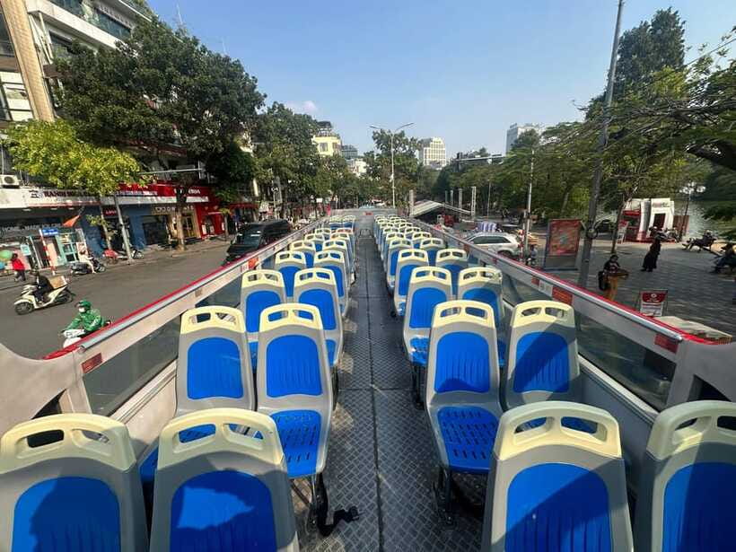 Hanoi: Centuries of Highlights in 1 Hour by Open-Top Bus - A quick checklist for stress-free boarding
