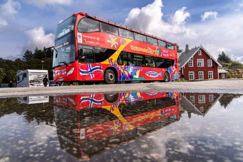 Haugesund: City Sightseeing Hop-On Hop-Off Bus Tour - From the tourist information stop to the city center basics