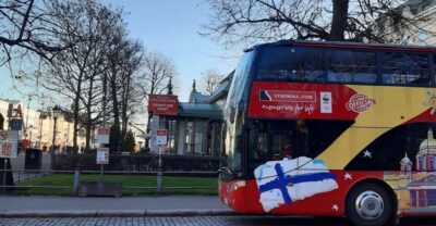 Helsinki: Bus Tour with Audio Guide - Inside the heated double-decker: audio in 11 languages plus real winter comfort