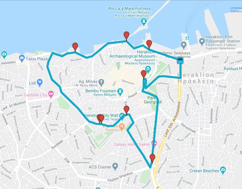 Heraklion: Hop-on Hop-off Open Top Bus Sightseeing Tour - The 48-Hour Ticket That Lets You Control Your Day