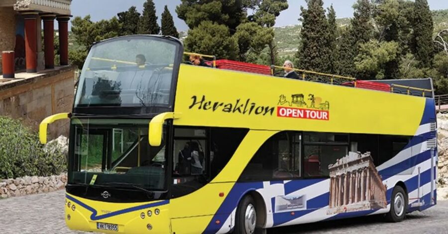 Heraklion: Hop-on Hop-off Open Top Bus Sightseeing Tour - Venetian Walls and the Market Area: When Walking Becomes the Best Part