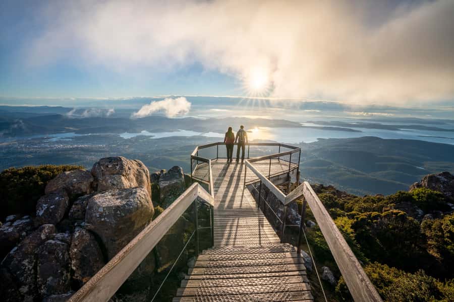 Hobart: Kunanyi/Mt Wellington Hop-on Hop-off Bus Pass - Wellington Park Stops: Fern Tree Park to The Pinnacle