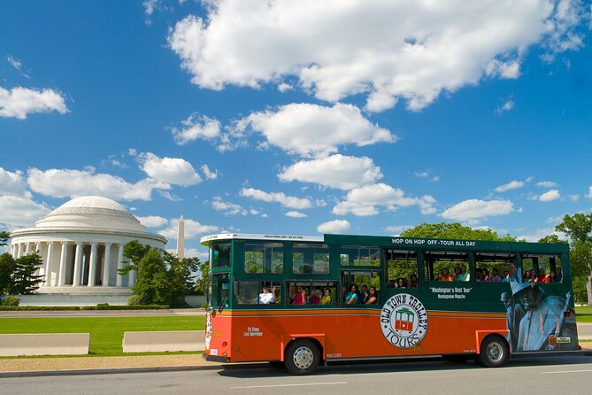 Hop-On Hop-Off 21 Stop Trolley Tour + Arlington Cemetery Tour - National Archives to Union Station: Museum Time Without the Gridlock