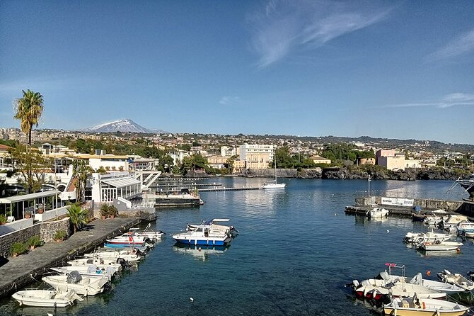 Hop on hop off Catania-Acicastello-Acitrezza panoramic bus - Waterfront time: Hotel Nettuno to Grand Hotel Baia Verde