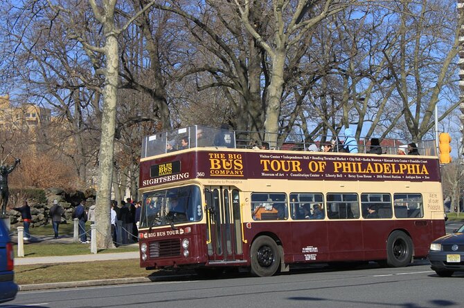 Hop On Hop Off Double Decker Bus Tour of Philadelphia - From Constitution Center to Chinatown: getting context before you walk farther