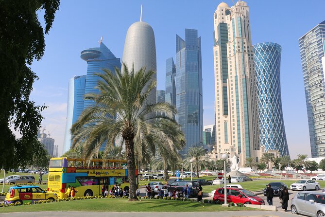 Hop On Hop Off Sightseeing Tour in Doha - Audio guides: helpful, but watch the match-up