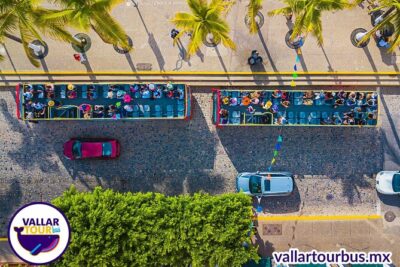 Hop On Hop Off Tour with Free Stops in Puerto Vallarta - Getting to the Bus: Starbucks Marina Vallarta and Cruise-Ship Reality