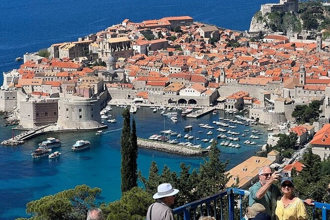 Hop-On Hop-Off Yellow Cabrio Tour: Discover Dubrovnik in 1.5 hour - Most Dr. Franja Tuđmana bridge views: harbor drama and skyline context
