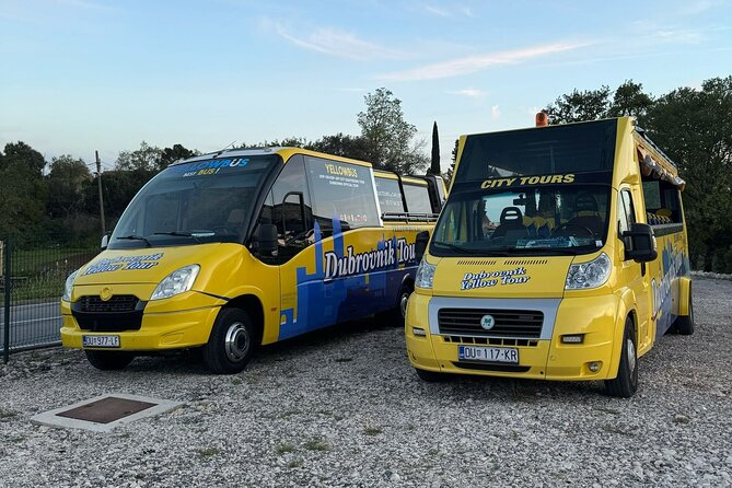 Hop-On Hop-Off Yellow Cabrio Tour: Discover Dubrovnik in 1.5 hour - What hop-on hop-off really means on this route