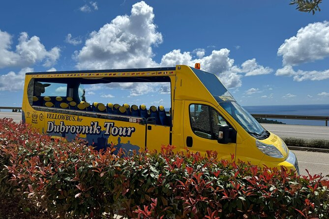 Hop-On Hop-Off Yellow Cabrio Tour: Discover Dubrovnik in 1.5 hour - Port Gruž: a quick harbor reset and cruise-ship perspective