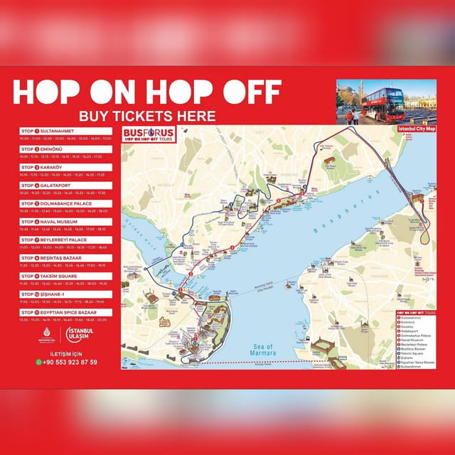 Istanbul: 48-Hour Hop-On Hop-Off Double Decker Bus Ticket - Onboard Wi‑Fi and earphones: small perks that prevent big headaches