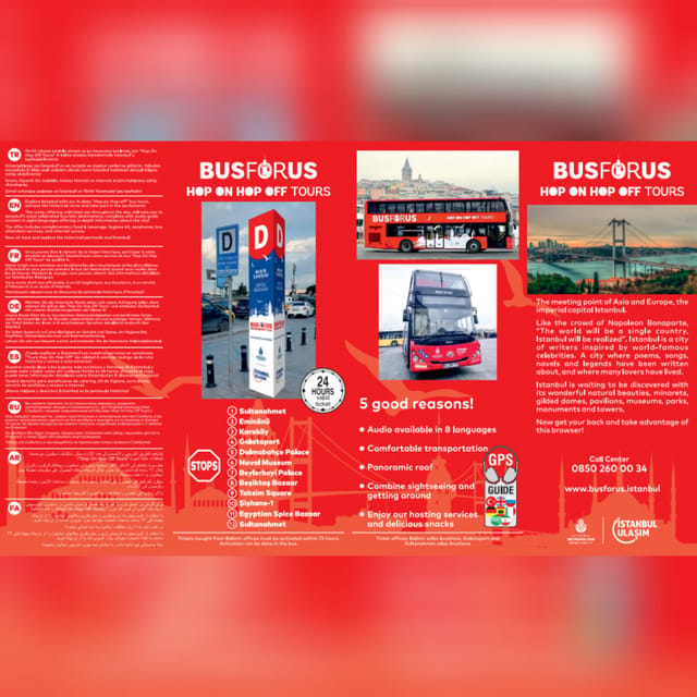 Istanbul: 48-Hour Hop-On Hop-Off Double Decker Bus Ticket - Hosts and greeters: help when you need it